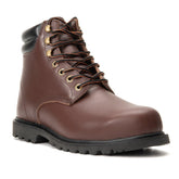 Men's 6" Full Leather Waterproof Safety Toe Work Boots